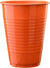 Halloween Themed Disposable Orange Party Cups (12 oz, 50 Pcs)