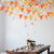 Fall Decor Autumn 32Ft Triangle Flag Fabric Banner Cotton Pennant Garland Cloth