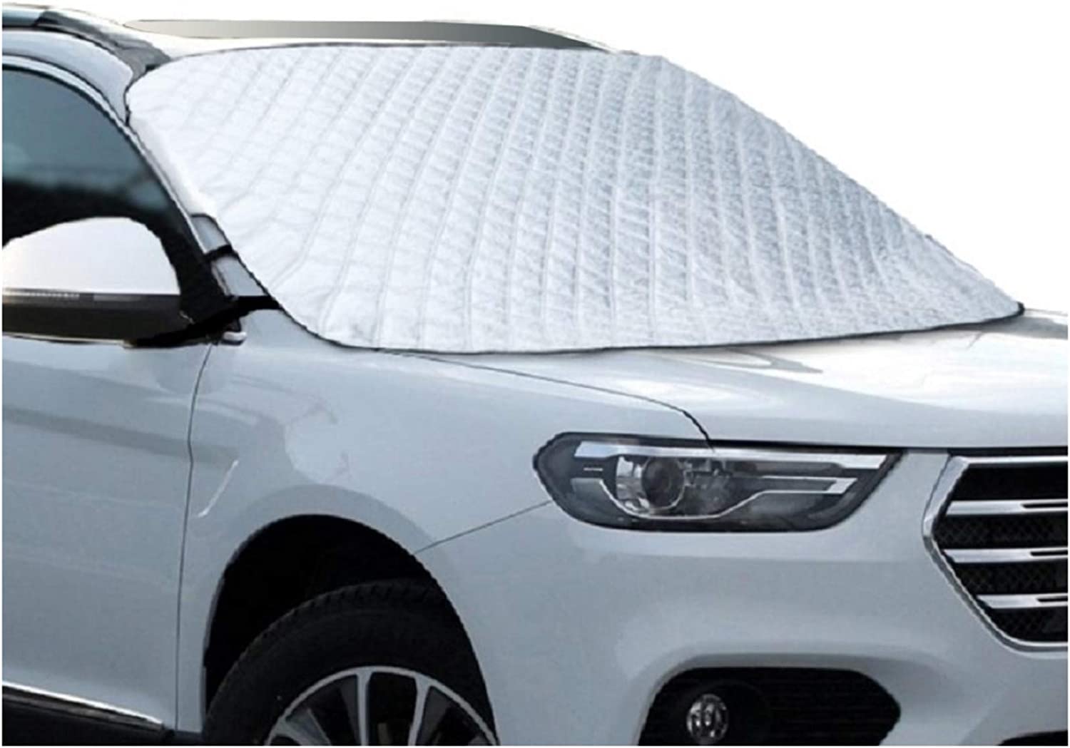 Snow Cover Windshield Car Frost Protector for Cars Trucks Vans and SUVs Large Size (57" x 47")