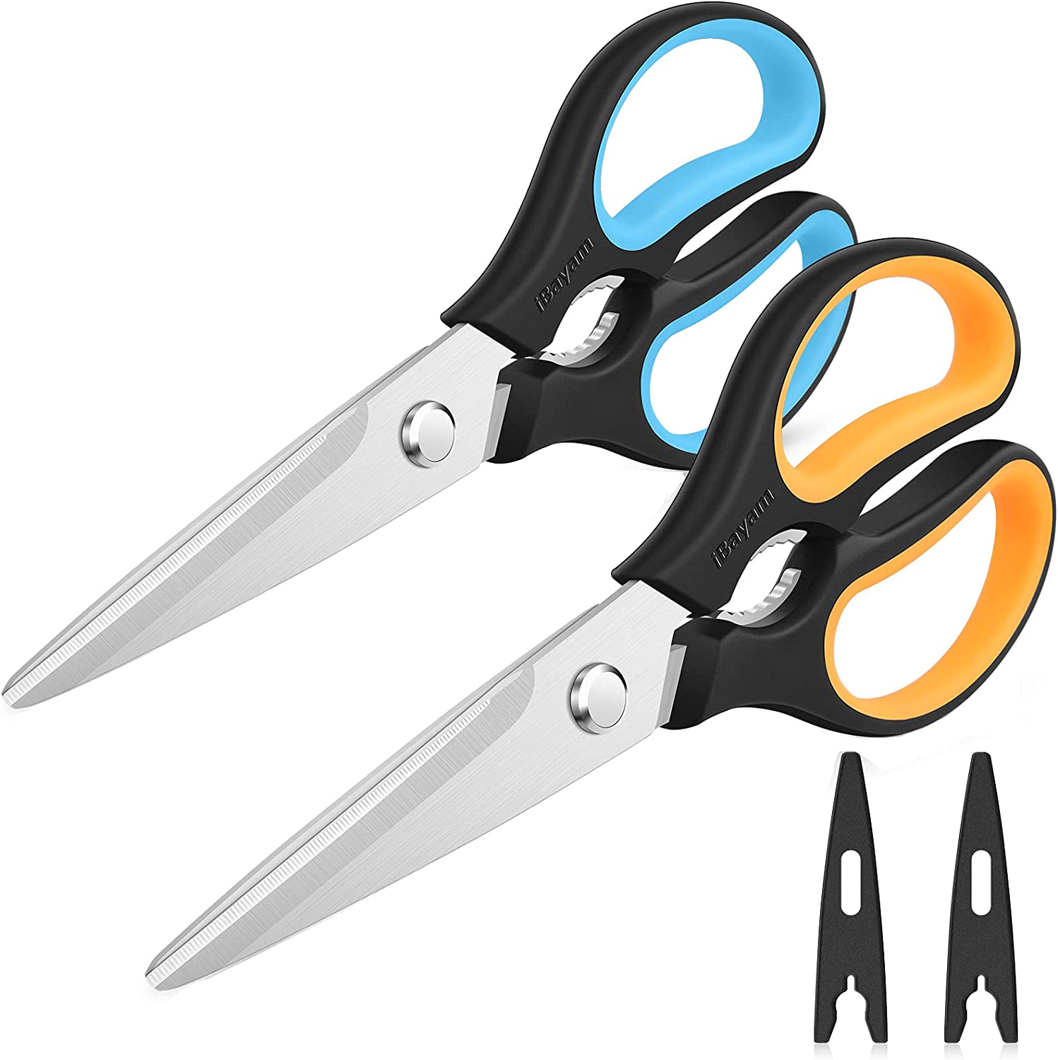 Kitchen Scissors Shears Stainless Heavy Duty 9" Heavy Duty Dishwasher Safe Food Scissors