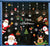 160 Pieces 8 Sheet Window Christmas Stickers Clings Snowflake Glass Decals