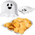 24 Pieces Ghost Plates Halloween Party Tableware Party Supplies