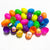 24 Pack Plastic Prefilled Easter Eggs with Easter Mochi Squishy Toys Inside