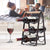 Wine Rack Holder Bottle Countertop for 6 Bottle Wine