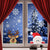 Christmas Snowflake Window Cling Stickers 300 PCS 8 Sheet for Glass Holiday Snowflake Santa Claus Reindeer