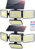 288 LED Solar Outdoor Lights Motion Sensor Outdoor Lights with Remote Control