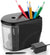 Pencil Sharpener Electric Heavy Duty with Adapter/Battery Operated for No.2/ 6-8mm Pencils (Black)