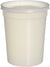 Containers Food Deli Storage 32-Ounce Reditainer 24-Pack Lids