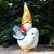 Garden Gnome Statue Decor for Garden Yard Patio Lawn Decoration