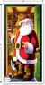 30" x 5' Indoor Cover Plastic Outdoor Printed Santa Claus Front Door Home