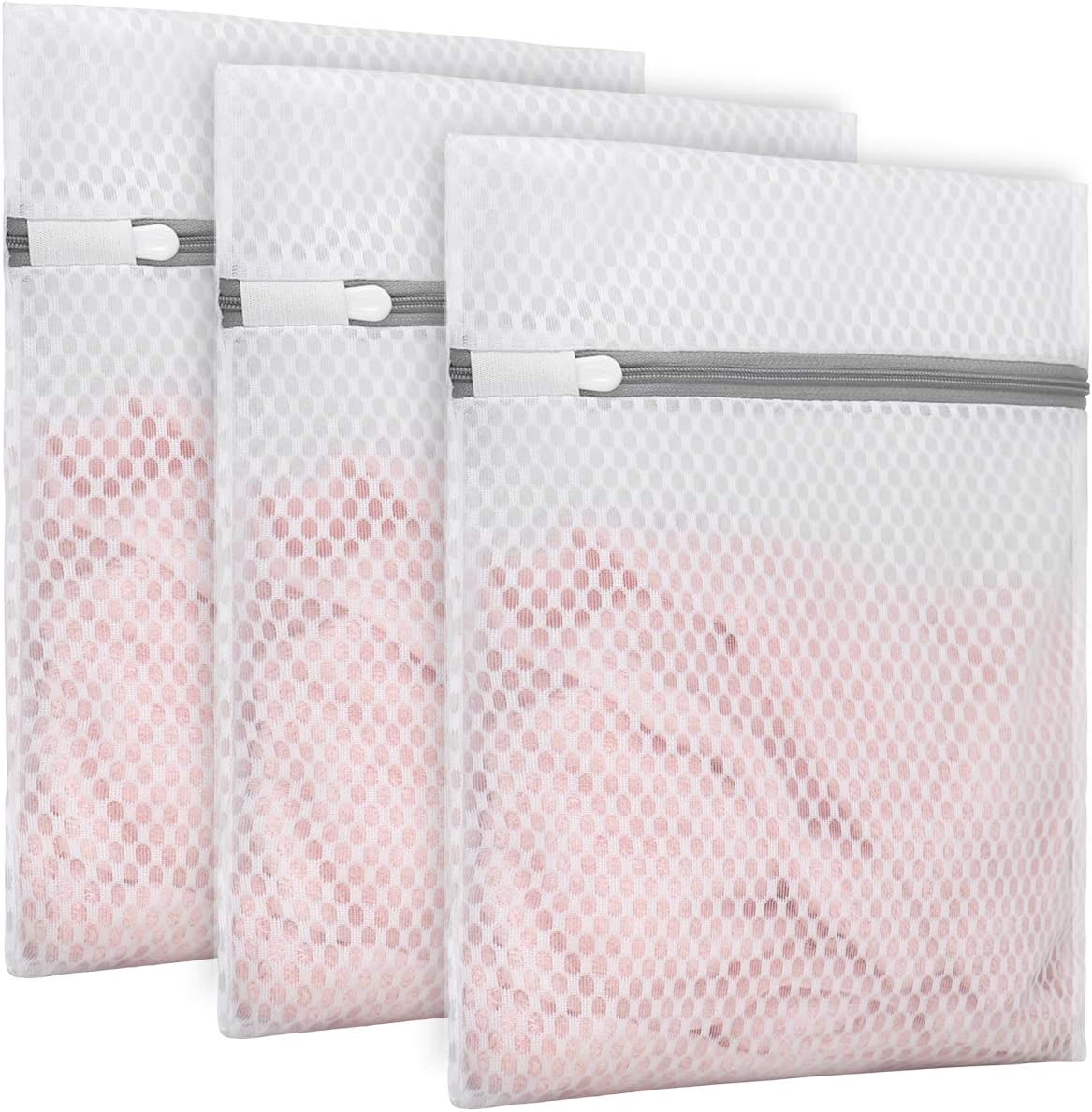 Small Laundry Bag Mesh Washing Wash Net 3 Pieces