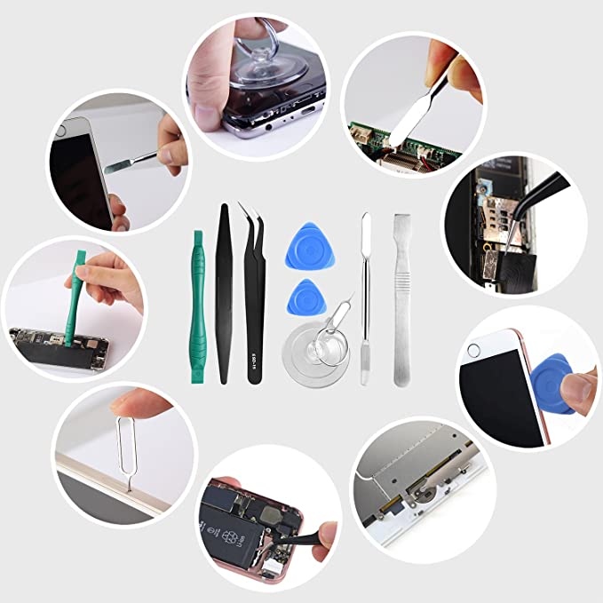 21 Pieces Magnetic Precision Screwdriver Set Repair Tools Kit for Fix Phone Camera Electronics