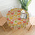 Fall Maple Leaf 60" Round Table cover Tablecloth Anti-Wrinkle Waterproof Wipeable for for Kitchen and Home Decor
