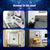 Astronaut Star Projector Night Light Galaxy Decor Kids Room - Dreamy Nebula Lights for Bedroom