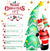 7 ft Christmas Tree Santa Claus Inflatables Outdoor Decorations with LED Light Up