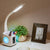 10 Watts Desk Lamp Dimmable LED Table Lamp with Pen Holder, Clock, Charging Port