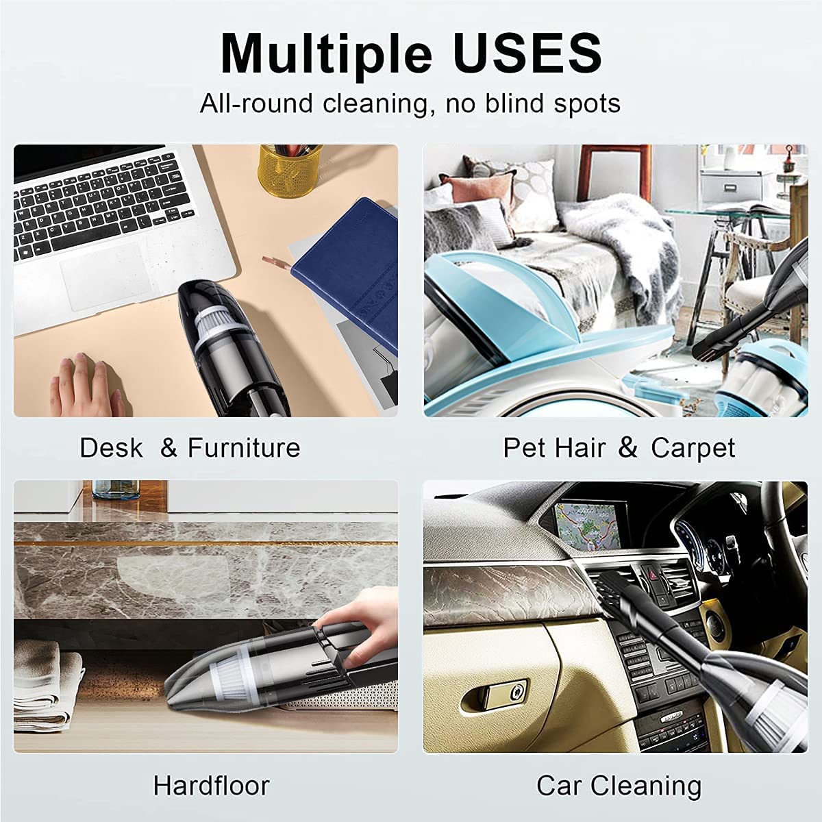 Mini Cordless Portable Car Vacuum for Car Cleaning for Car Home and Office