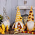 Fall Decoration 11" Gnomes Home Decor 3 Pieces, Sunflower Gnomes Decor Plush