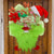 Christmas Wreath Door Front Artificial Garland with Berries Pine Cones