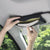 Sun Visor PU Leather Car Visor Napkin Tissue Holder, Black