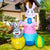 6FT Blow Up Bunny Easter Inflatables Yard Decorations