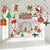 30 Pieces Christmas Party Decoration Hanging Foil Swirl Decorations Set Holiday Snowman Elk Sign