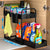 Black Under Sink Organizer Storage Shelf Rack Kitchen Cabinet Tier Adjustable 2-Tier Sliding Bathroom