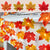 20 Ft 40 LED Lights Thanksgiving Fall Decor Maple Leaf Multicolored Lights (2 Pack)