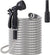 Metal Garden Water Hose with 2 Nozzles, Heavy Duty Stainless Steel, Lightweight, 50 Ft