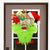 Christmas Wreath Door Front Artificial Garland with Berries Pine Cones