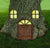 Fairy Door Home Gnome Window Miniature Garden Decoration with Welcome Sign for Trees Decoration