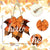 Fall Sign Hello Decor Thanksgiving Door Buffalo Check Plaid Maple Leaf Welcome Door Sign