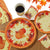 30 Guests Fall Autumn Leaves Disposable Plates Napkins and Cups Set