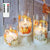 Flameless Candles Set of 3 LED Warm Lights Home Decor Battery Operated with Timer