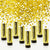 Confetti Poppers Cannons (Gold, 8 Pack)