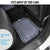 Car Accessories, 4 Pack Universal Rubber Matting Floor Mats, Clear Color