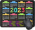 Computer Mouse Pad with Non-Slip Rubber Base (2023 Calendar Black)