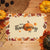 Placemats Set of 4 Leaves Thanksgiving PVC Fall Maple Pumpkin Dini Plaid Buffalo Placemats