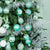 Christmas Ball Ornaments Mint Green Shatterproof Christmas with Reusable Hand-held Gift