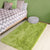 Green Fluffy Rugs 3'X5' Fluffy Shag Rug for Living Room Plush Rug