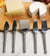 Set of 5 Cheese Set Knife Stainless Steel