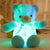 Blue Teddy Bear LED Plush Night Light - Adorable Stuffed Animal Nightlight for Kids & Gift