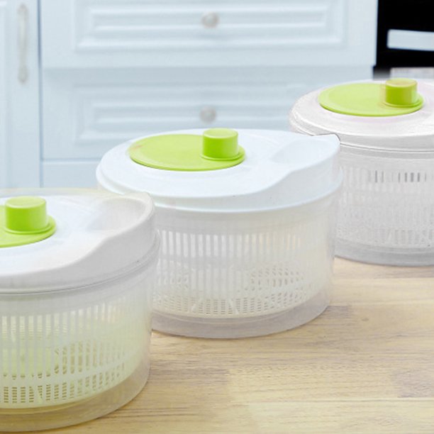 Vegetable Salad Spinner with Clear Bowl -  1 Pack