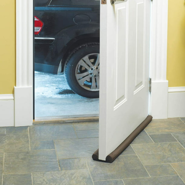 Door Draft Stopper Under Guard Blocker 36" Inches - Brown