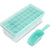 Ice Tray Cube And Lid Bin Freezer Silicone - 36 Nugget Silicone Ice Tray