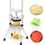 Vegetable Dicer Chopper Commercial Fruit Slicer 1/4″ Blade Heavy Duty Professional Food Dicer