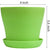 Flower Plant Pot 8 Pack, 4” Plastic Colorful Mini Plant Pot