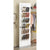 Door Hanging Shoe Rack Over the Door 12 Pair-24 Oversized Pockets